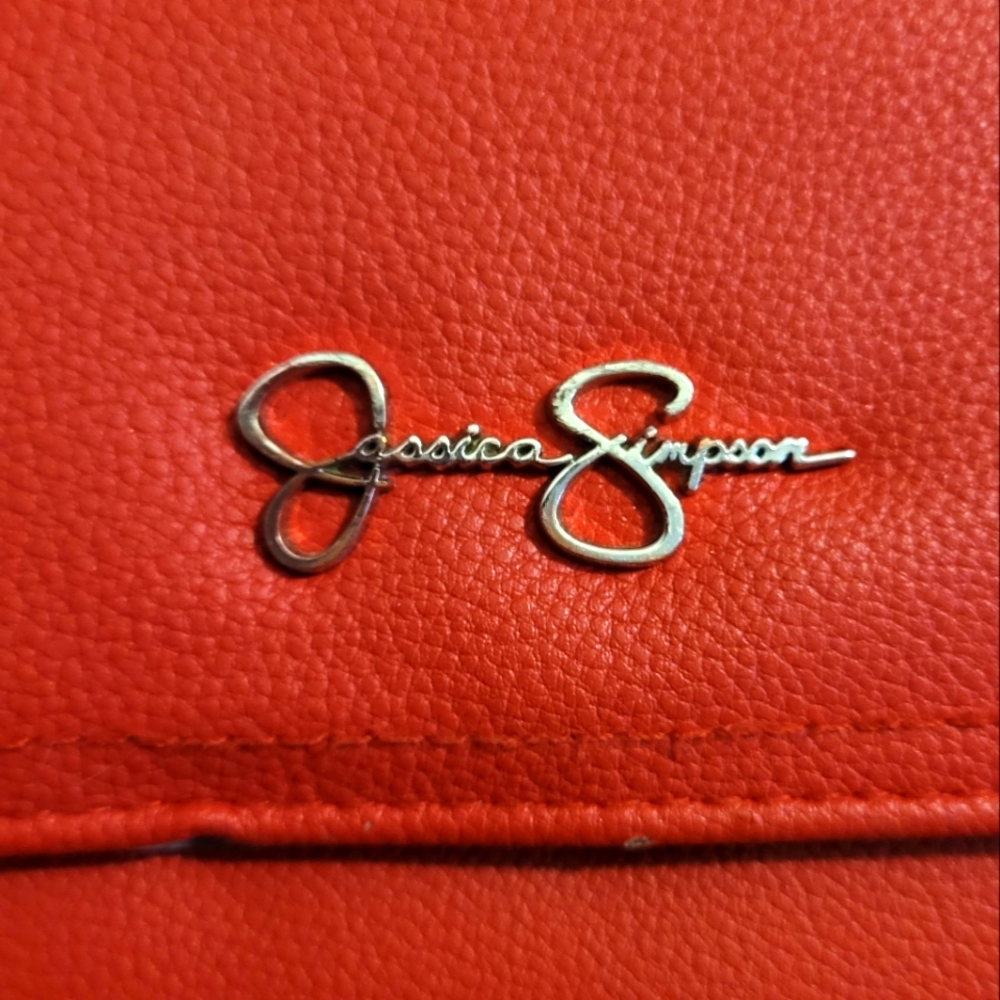 Red Jessica Simpson wallet